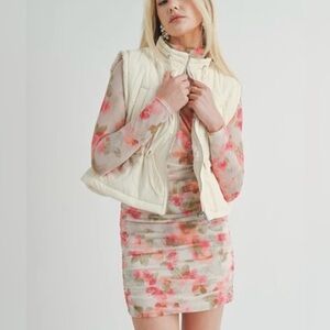 Sage The Label Off While Harlow Quilted Vest